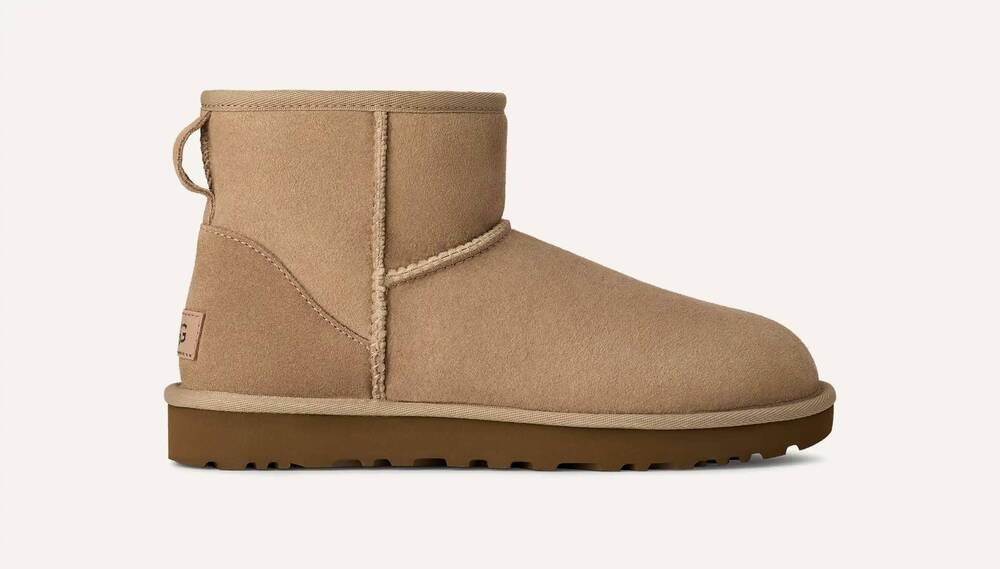 NEW UGG women's classic mini ii boot in sand